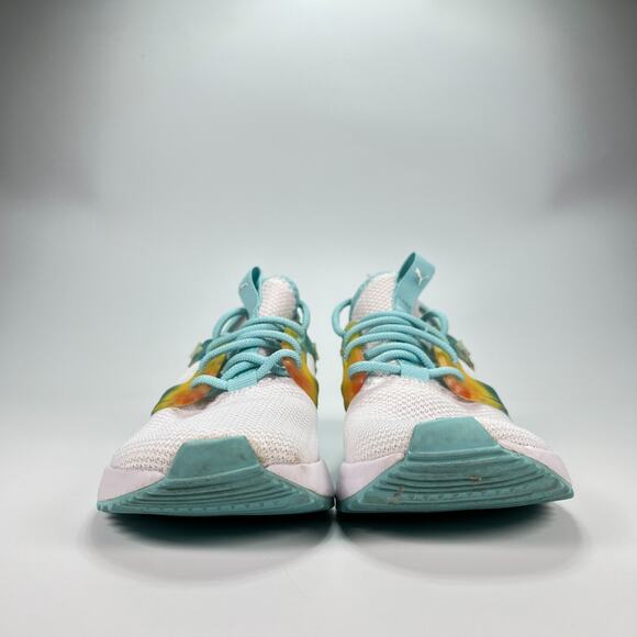 Puma Pacer Next Excel Light Blue Teal Running Shoes Tie Dye 37534501 Youth Sz 5C - Picture 2 of 10